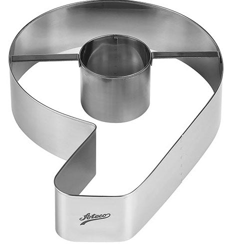 Coupe-gâteaux en chiffres hauts Ateco de 11"