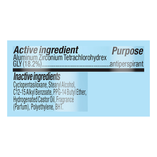 Déodorant antitranspirant en poudre solide invisible Suave