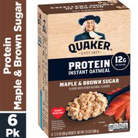 Quaker Instant Oatmeal, Protein, Maple & Brown Sugar
