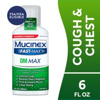Mucinex Max Fast-Max Liquide pour le soulagement de la toux et de la congestion thoracique