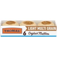 Thomas’ Light Multi-Grain English Muffins - 6 Count