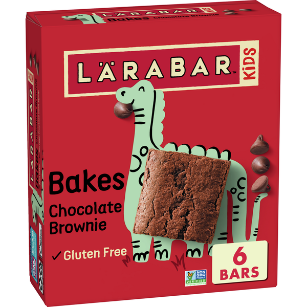 Barres de chocolat brownie LÄRABAR Kids Bakes
