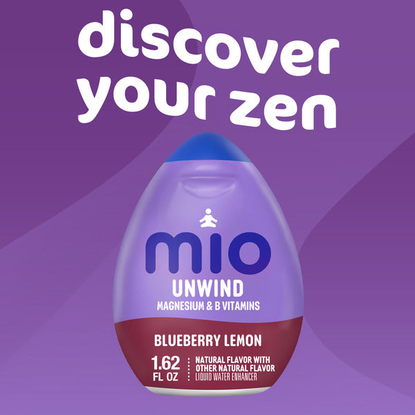 MiO Unwind Blueberry Lemon Liquid Water Enhancer