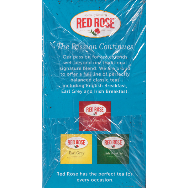 Té Negro Red Rose, Bolsitas de Té Originales