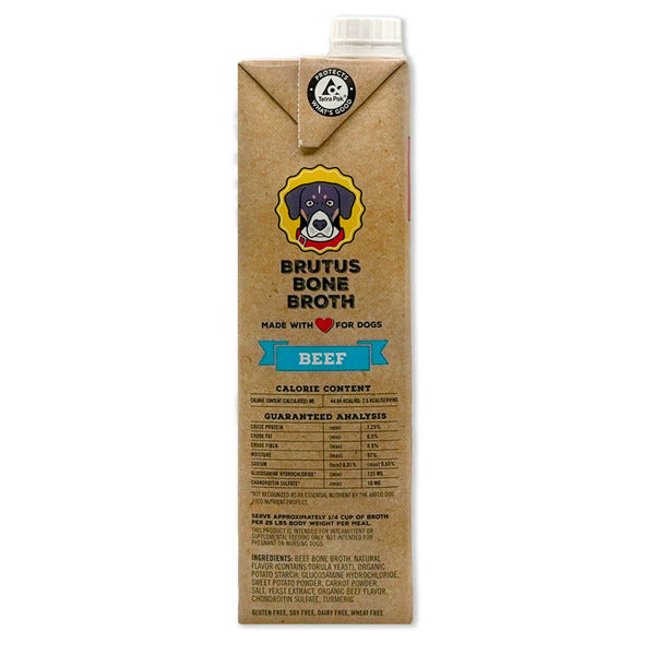 Brutus Bone Broth para Perros - Sabor a Carne de Res