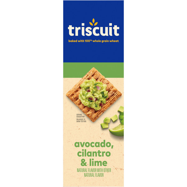 Galletas TRISCUIT de Aguacate, Cilantro y Lima