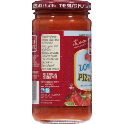 La Salsa de Pizza Baja en Sodio de The Silver Palate