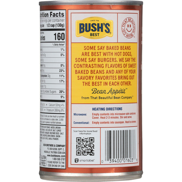 Frijoles al Horno Bush's Best con Cebolla