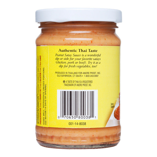Une Saveur de Sauce Satay aux Cacahuètes Thaïlandaise