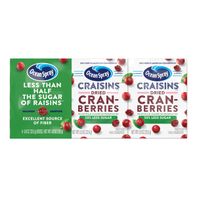 Cranberries séchées Ocean Spray 50 % moins sucrées