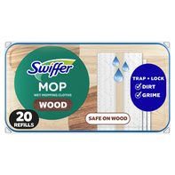 Paños de limpieza húmedos para pisos de madera Swiffer Sweeper