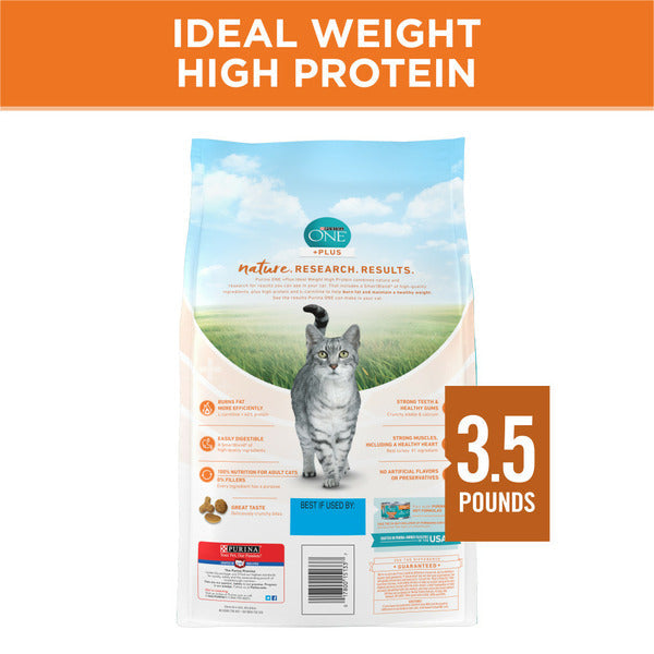 Purina ONE Croquettes Saines et Riche en Protéines pour Chats avec Dinde