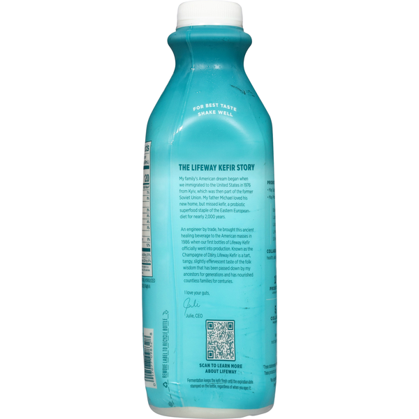Lifeway Probiotic Smoothie with Collagen - Lactose Free, Unsweetened
