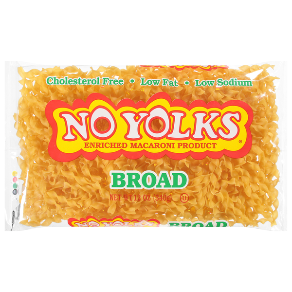 No Yolks Broad Macaroni - Deliciously Versatile Pasta