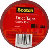 Scotch Duct Tape in Cherry Red
