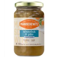 Manischewitz Pescado Blanco y Lucio en Caldo Líquido