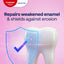 Dentifrice Colgate pour dents sensibles, réparation de l'émail et blanchiment, menthe