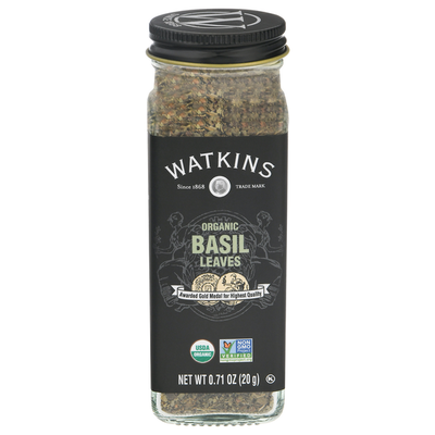 Watkins Organic Basil Leaves - Premium Culinary Herb