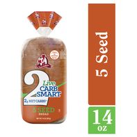 Pan de 5 Semillas Live Carb Smart de Aunt Millie