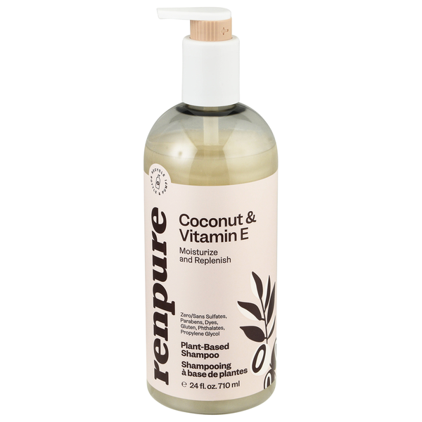Renpure Coconut & Vitamin E Shampoo for Moisturizing