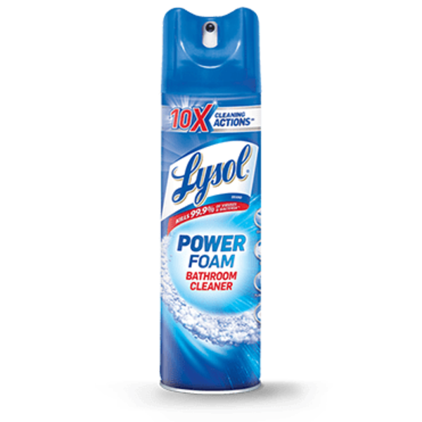 Lysol Disinfecting Power Foam Cleaner for Bathrooms