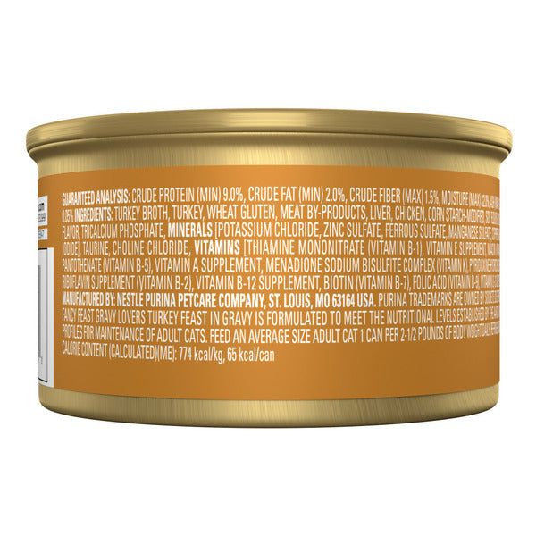 Purina Fancy Feast Gravy Lovers Turkey Feast Cat Food