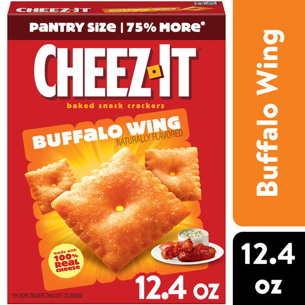 Cheez-It Buffalo Wing Cheese Crackers, 12.4 oz