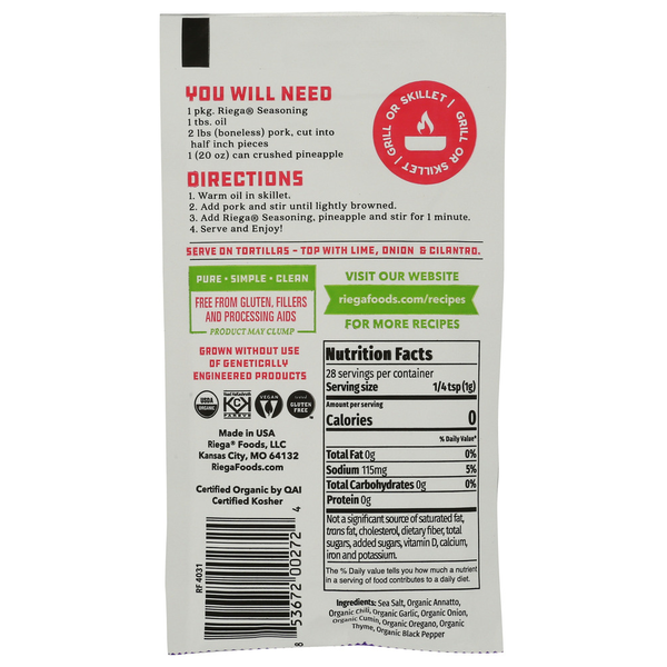 Riega Taco Seasoning Blend