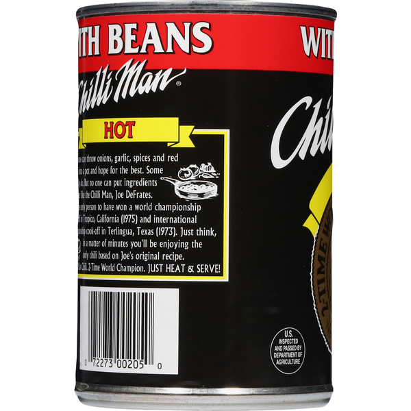 Chilli Man Chili with Beans - Hot Flavor Experience