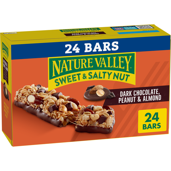 Barras de Almendra con Chocolate Oscuro y Cacahuate de Nature Valley