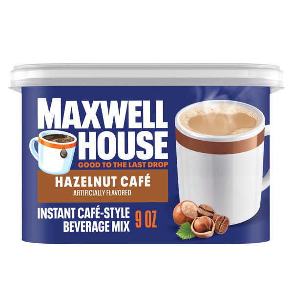 Maxwell House Hazelnut Cafe Instant Beverage Mix