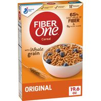 Cereal de salvado original Fiber One de General Mills