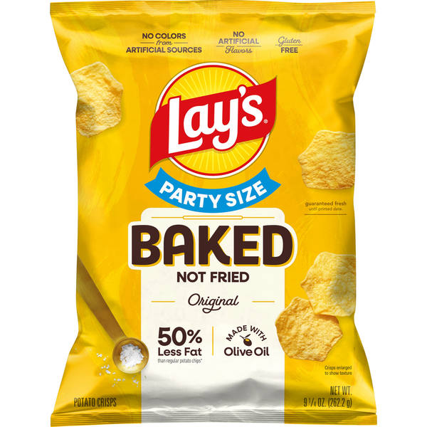 Croustilles de pommes de terre cuites au four Lay's Original