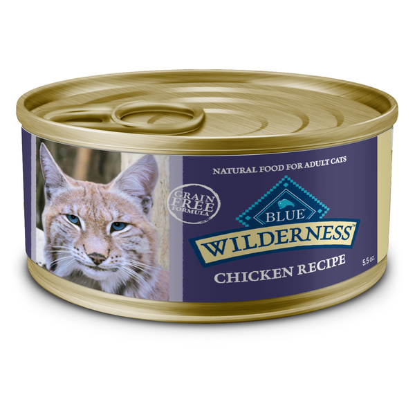 Blue Buffalo Wilderness Nourriture pour Chats Haute Protéine Sans Céréales - Poulet