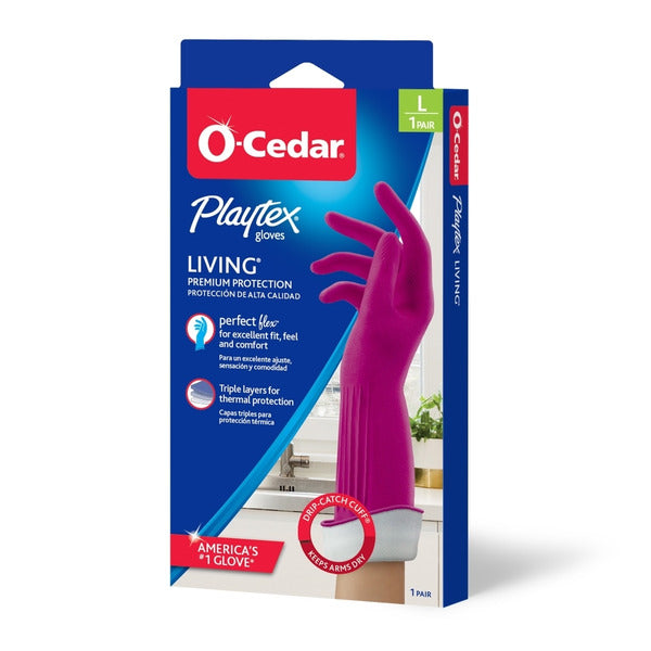 Guantes O Cedar Playtex Living Large - Fucsia