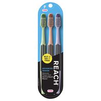 REACH Firm Advanced Design Toothbrush Set