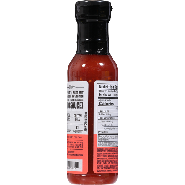 Salsa de Alitas Thai Chili Sin Azúcar G Hughes