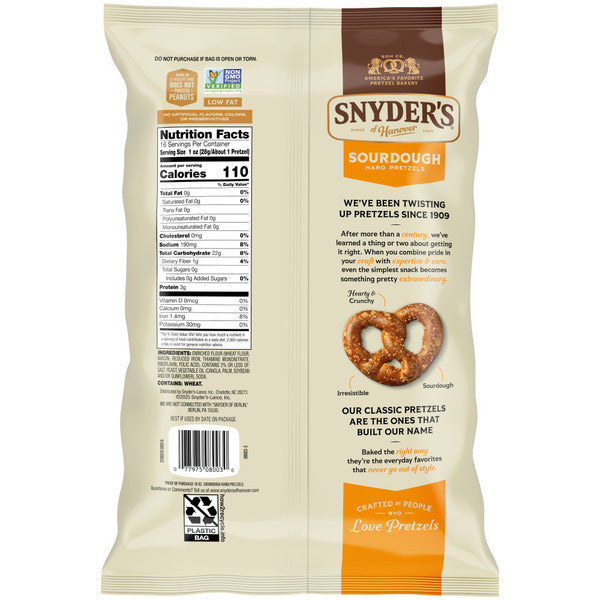 Snyder's of Hanover Sourdough Hard Pretzels