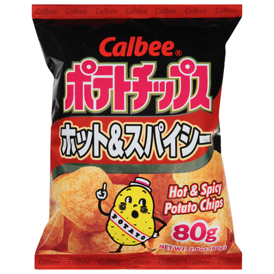 Calbee Hot & Spicy Potato Chips