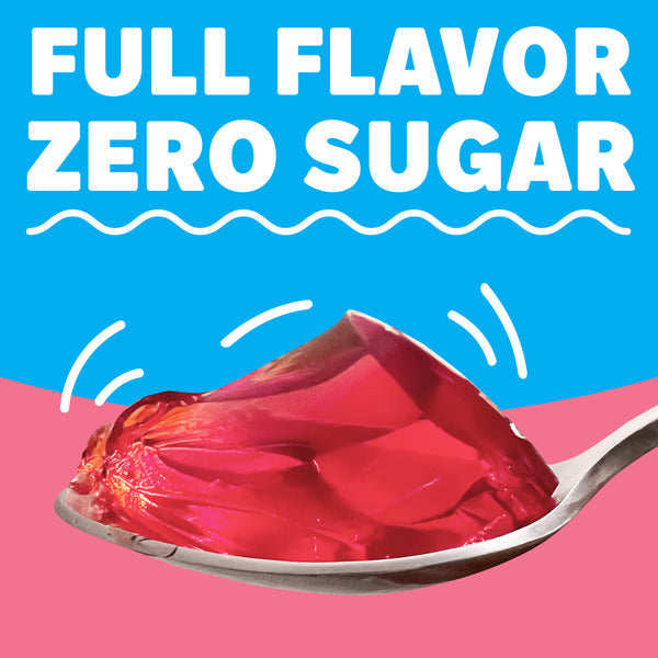 Gelée Jell-O Zero Sucre Saveur Fraise Banane