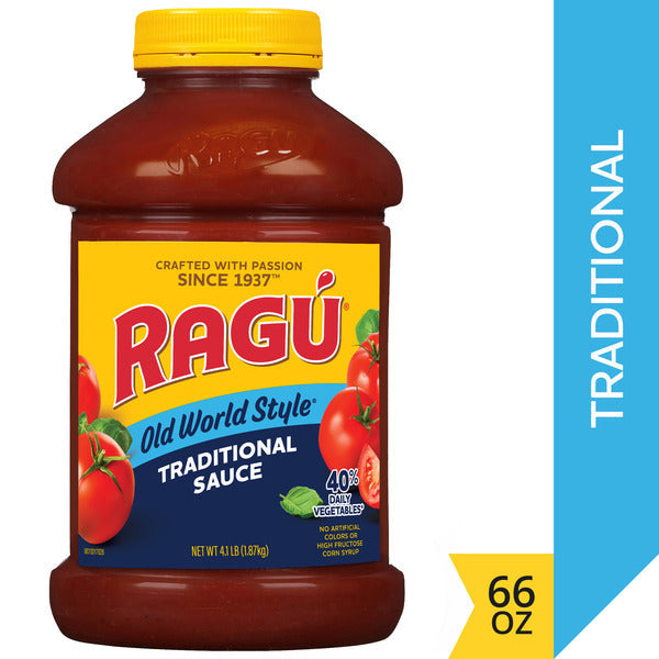Sauce à pâtes traditionnelle Ragu Old World Style, 66 oz