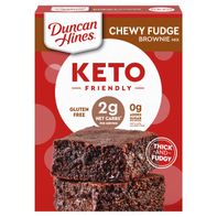 Mezcla de Brownie Masticable de Chocolate Amargo Amigable con Keto de Duncan Hines