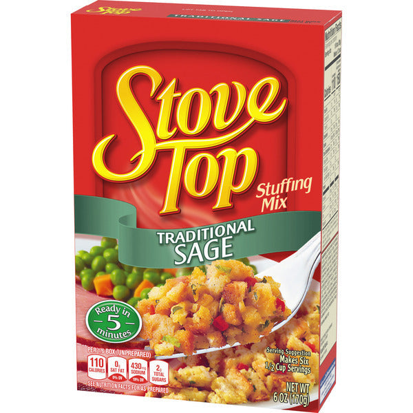 Mélange de farce traditionnelle à la sauge Kraft Stove Top