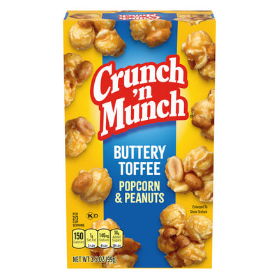 Crunch ‘n Munch Palomitas de Maíz con Toffee Mantecoso y Cacahuetes