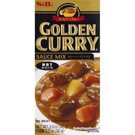 S&B Mezcla de Salsa de Curry Dorado - Picante