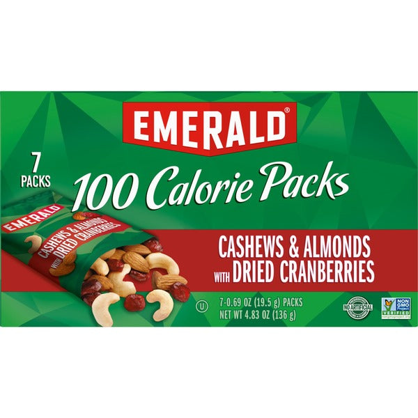 Emerald Cashews & Almonds with Dried Cranberries