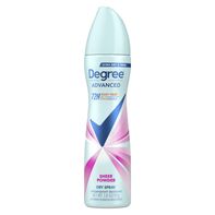 Desodorante Antitranspirante en Spray Seco Degree Powder Sheer