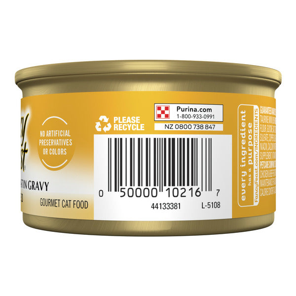 Purina Fancy Feast Grilled Wet Cat Food - Chicken & Beef Gravy