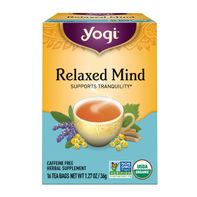 Yogi Herbal Tea, Relaxed Mind, Caffeine Free