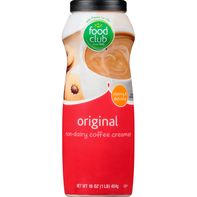 Crème à café non laitière Food Club - Saveur originale